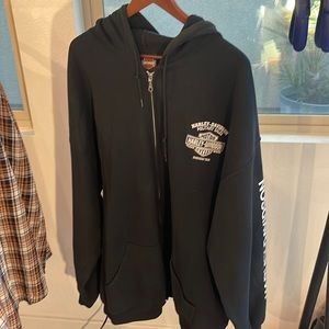 Harley Davidson Military zip hoodie